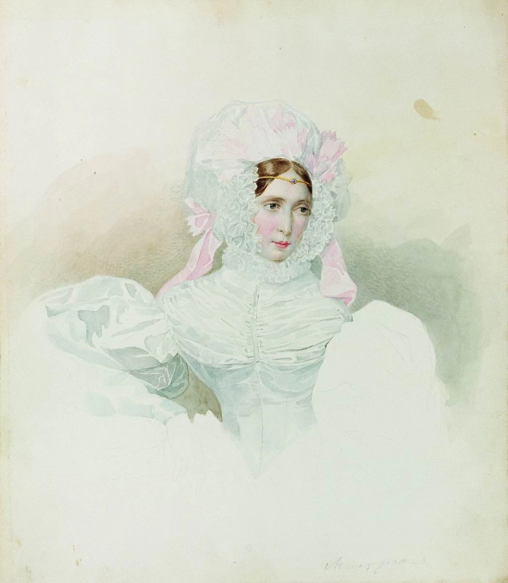 Ritratto di Sh.B. Meshcherskaya - Museo Pushkin, Mosca